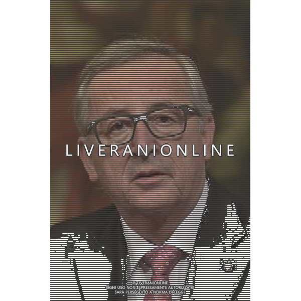 Il Presidente del Consiglio dei Ministri Matteo Renzi incontra il presidente della Commissione Europea Jean-Claude Juncker - Roma - 26.02.2016 - Palazzo Chigi - nella foto: Jean-Claude Juncker / Ph. Corradetti - Ag. Aldo Liverani Sas / AGENZIA ALDO LIVERANI SAS