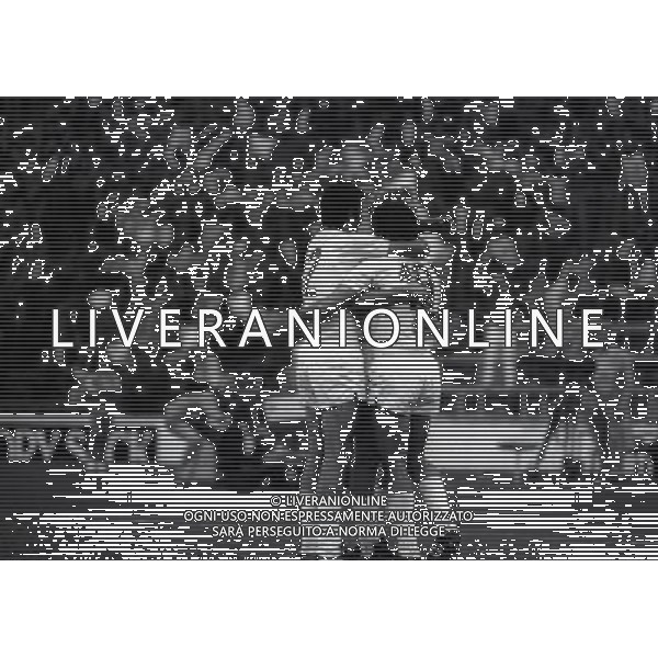 05.06.1974 (18.00) Monaco, Olympiastadion ITALIA - HAITI 3-1 NELLA FOTO ABBRACCI ITALIA AG ALDO LIVERANI SAS