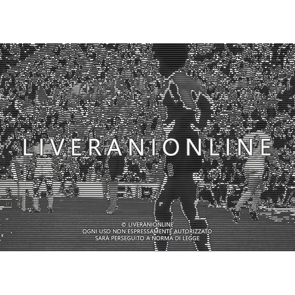 05.06.1974 (18.00) Monaco, Olympiastadion ITALIA - HAITI 3-1 NELLA FOTO CAMBIO GIORGIO CHINAGLIA CON PIETRO ANASTASI AG ALDO LIVERANI SAS