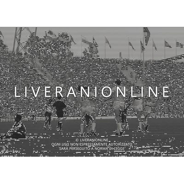 05.06.1974 (18.00) Monaco, Olympiastadion ITALIA - HAITI 3-1 NELLA FOTO GIANNI RIVERA E GIGI RIVA AG ALDO LIVERANI SAS