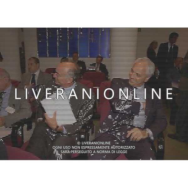 07-07-1999 MILANO RIUNIONE PRESIDENTI VIA ROSSELLINI NELLA FOTO ANTONIO GIRAUDO CON ROBERTO BETTEGA AG ALDO LIVERANI SAS