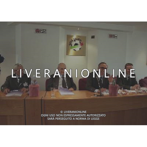 MILANO 27-04 1999 ASSEMBLEA DEI PRESIDENTI VIA ROSSELLINI NELLA FOTO FRANCO CARRARO AG ALDO LIVERANI SAS