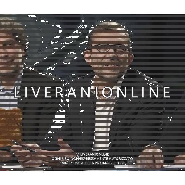 Candidati del centrosinistra a sindaco di Roma - Trasmissione TV \' In mezz\'ora \' Roma - 28.02.2016 - Studi Rai Teulada - nella foto: Roberto Giachetti / Ph. Corradetti - Ag. Aldo Liverani sas