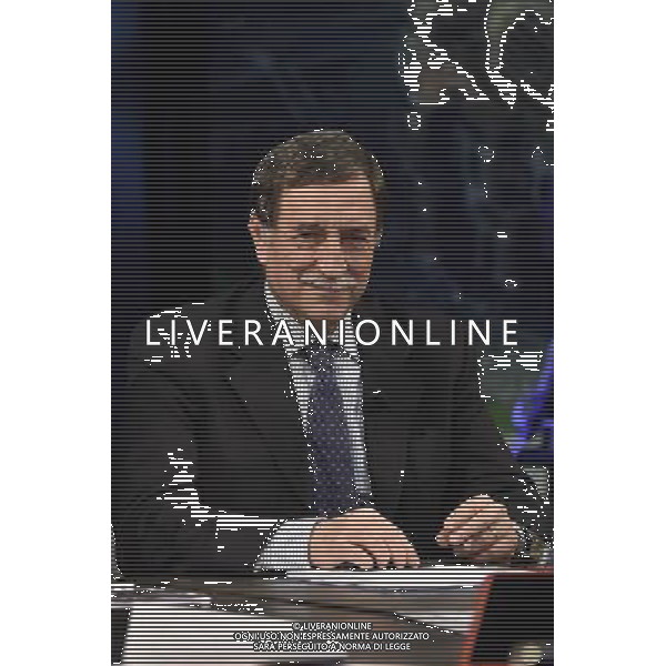 Candidati del centrosinistra a sindaco di Roma - Trasmissione TV \' In mezz\'ora \' Roma - 28.02.2016 - Studi Rai Teulada - nella foto: Domenico Rossi / Ph. Corradetti - Ag. Aldo Liverani sas