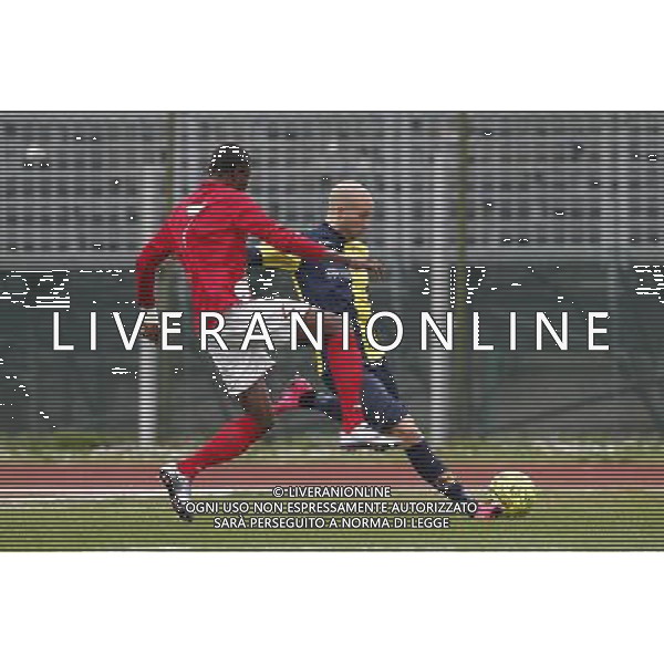 SANTARCANGELO vs SAVONA, Campionato di Calcio Lega Pro, Girone B, 24» giornata, 28/02/2016, nella foto: ILARI E BATIONO, ©CLAUDIO ZAMAGNI/AGENZIA ALDO LIVERANI S.A.S.