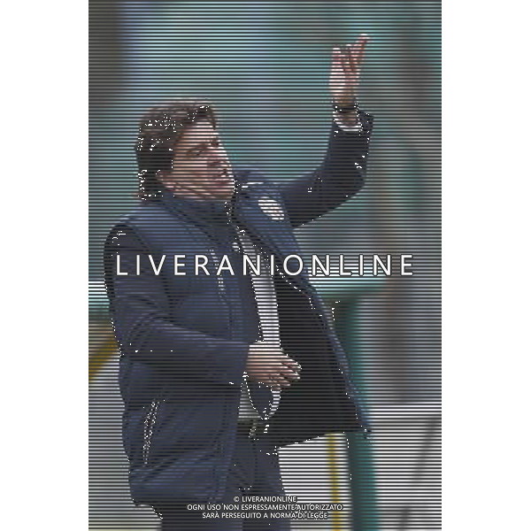 SANTARCANGELO vs SAVONA, Campionato di Calcio Lega Pro, Girone B, 24» giornata, 28/02/2016, nella foto: L\'ALLENATORE, RIOLFO GIANCARLO, DELUSO,, ©CLAUDIO ZAMAGNI/AGENZIA ALDO LIVERANI S.A.S.