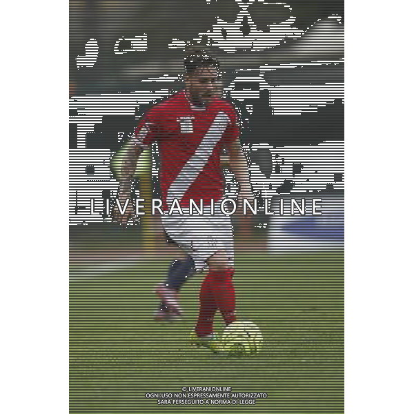 SANTARCANGELO vs SAVONA, Campionato di Calcio Lega Pro, Girone B, 24» giornata, 28/02/2016, nella foto: LULLI, IN AZIONE, ©CLAUDIO ZAMAGNI/AGENZIA ALDO LIVERANI S.A.S.