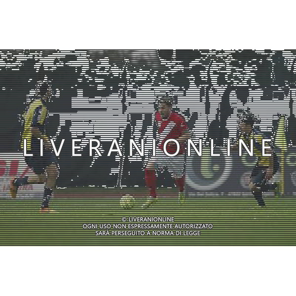 SANTARCANGELO vs SAVONA, Campionato di Calcio Lega Pro, Girone B, 24» giornata, 28/02/2016, nella foto:TADDEI, SALE CON LA PALLA, ©CLAUDIO ZAMAGNI/AGENZIA ALDO LIVERANI S.A.S.