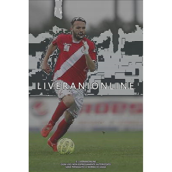 SANTARCANGELO vs SAVONA, Campionato di Calcio Lega Pro, Girone B, 24» giornata, 28/02/2016, nella foto: PALUMBO, IN AZIONE, ©CLAUDIO ZAMAGNI/AGENZIA ALDO LIVERANI S.A.S.
