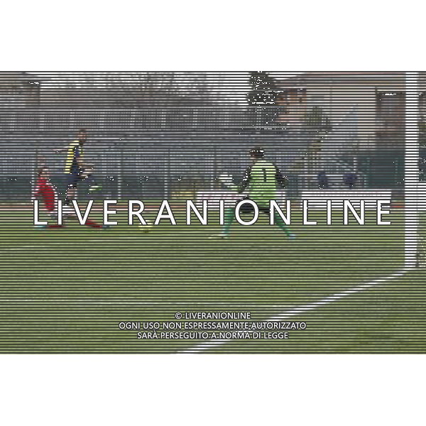 SANTARCANGELO vs SAVONA, Campionato di Calcio Lega Pro, Girone B, 24» giornata, 28/02/2016, nella foto: IL TIRO IN PORTA DEL SANTARCANGELO, ©CLAUDIO ZAMAGNI/AGENZIA ALDO LIVERANI S.A.S.