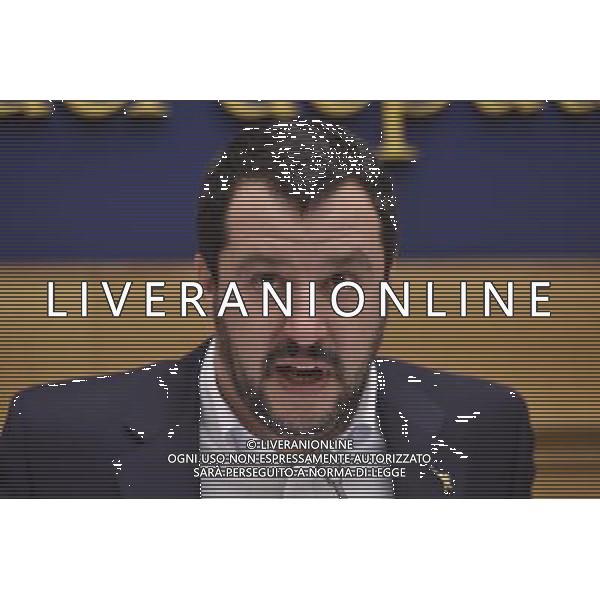 CONFERENZA STAMPA DI MATTEO SALVINI A MONTECITORIO ROMA 29 FEBBRAIO 2016 Â©CORRADETTI / AGENZIA ALDO LIVERANI SAS