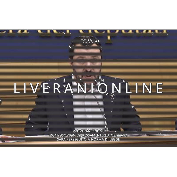 CONFERENZA STAMPA DI MATTEO SALVINI A MONTECITORIO ROMA 29 FEBBRAIO 2016 Â©CORRADETTI / AGENZIA ALDO LIVERANI SAS