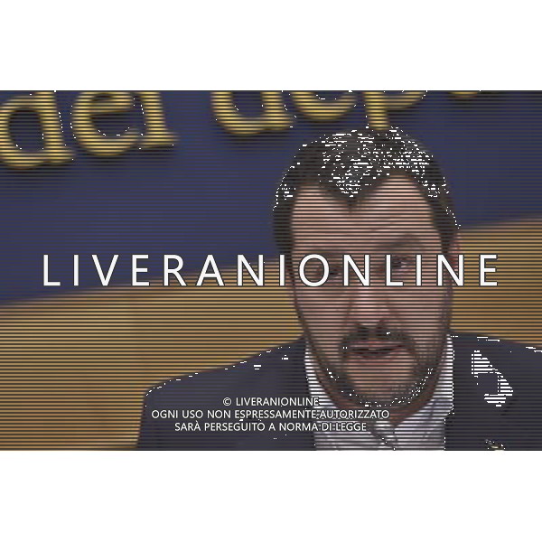 CONFERENZA STAMPA DI MATTEO SALVINI A MONTECITORIO ROMA 29 FEBBRAIO 2016 Â©CORRADETTI / AGENZIA ALDO LIVERANI SAS