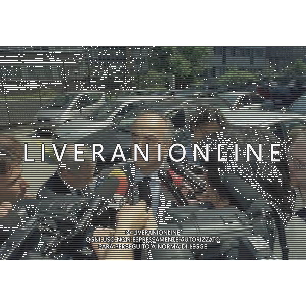 MILANO LEGA CALCIO RIUNIONE PRESIDENTI 15-05 2000 NELLA FOTO ANTONIO GIRAUDO AG ALDO LIVERANI SAS