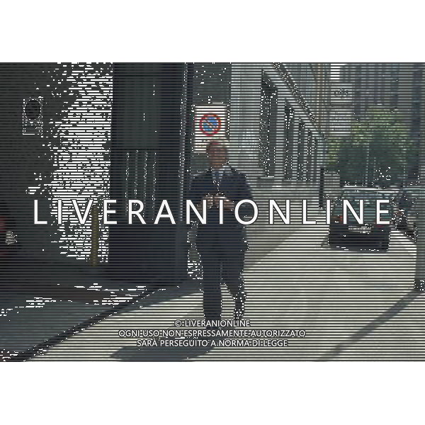 MILANO LEGA CALCIO RIUNIONE PRESIDENTI 15-05 2000 NELLA FOTO SERGIO CRAGNOTTI AG ALDO LIVERANI SAS