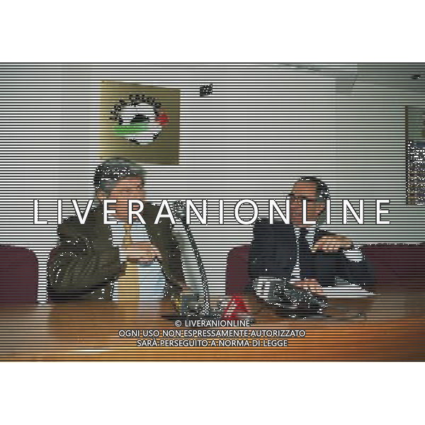 Consiglio di Lega Calcio Milano 03/12/1997 nella foto Franco carraro e luciano nizzola © AGENZIA ALDO LIVERANI SAS