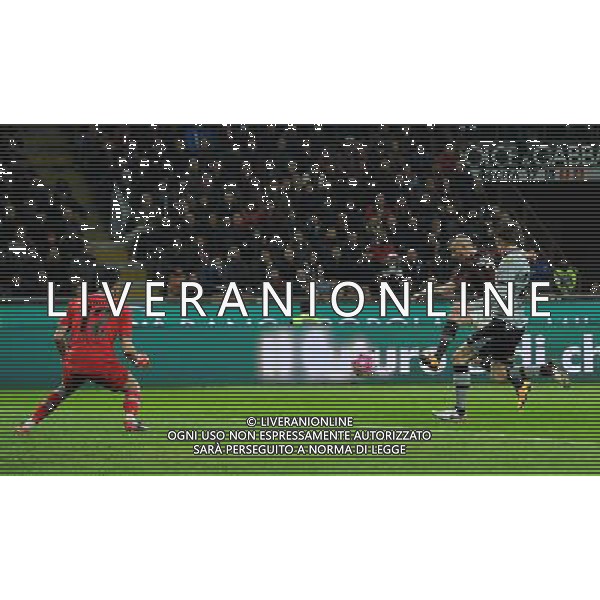 Coppa Italia TIM Cup 2015/2016 Semifinale Ritorno Milano - 01.03.2016 Milan-Alessandria Nella Foto: il gol di jeremy menez del 1-0 /Ph.Vitez-Ag. Aldo Liverani