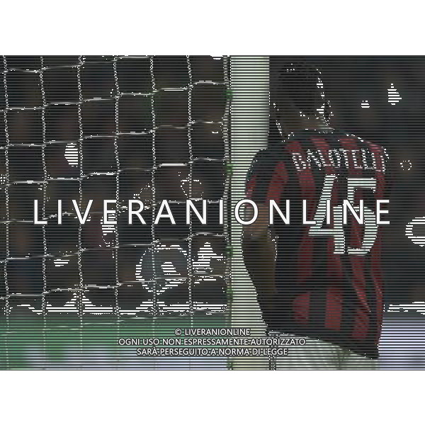 Coppa Italia TIM Cup 2015/2016 Semifinale Ritorno Milano - 01.03.2016 Milan-Alessandria Nella Foto:Balotelli Mario /Ph.Vitez-Ag. Aldo Liverani