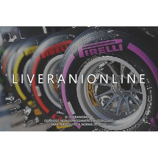 Pirelli tyres. 02.03.2016. Formula One Testing, Day Two, Barcelona, Spain. Wednesday. / AGENZIA ALDO LIVERANI SAS - ITALY ONLT EDITORIAL USE ONLY
