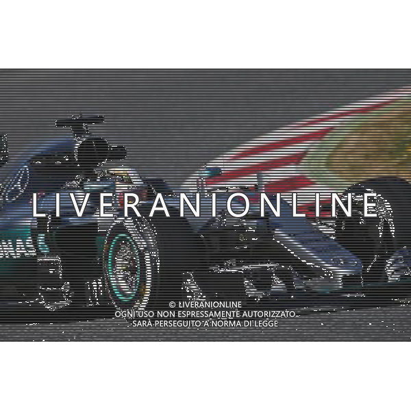 Lewis Hamilton (GBR) Mercedes AMG F1 W07 Hybrid. 02.03.2016. Formula One Testing, Day Two, Barcelona, Spain. Wednesday. / AGENZIA ALDO LIVERANI SAS - ITALY ONLT EDITORIAL USE ONLY