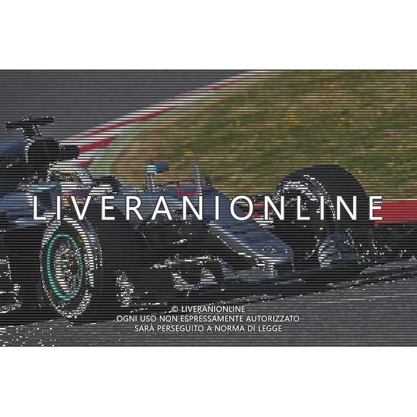 Lewis Hamilton (GBR) Mercedes AMG F1 W07 Hybrid. 02.03.2016. Formula One Testing, Day Two, Barcelona, Spain. Wednesday. / AGENZIA ALDO LIVERANI SAS - ITALY ONLT EDITORIAL USE ONLY