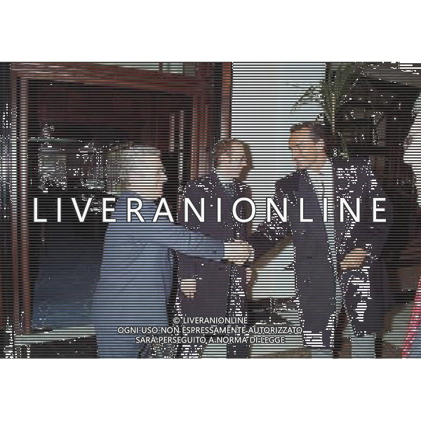 Riunione Presidente calcio Hotel Gallia a Milano 07/02/1997 nella foto Enrico Mantovani,Stefano Mazzi e Antonio Matarrese © AGENZIA ALDO LIVERANI SAS