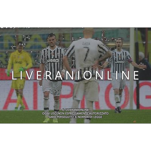 Coppa Italia TIM Cup 2015/2016 Semifinale Ritorno Milano - 02.03.2016 Inter-Juventus Nella Foto:delusione juventus dopo il terzo gol /Ph.Vitez-Ag. Aldo Liverani