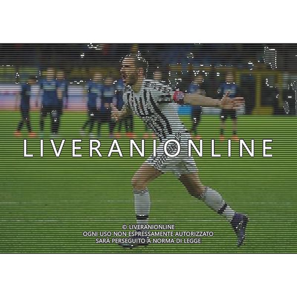 Coppa Italia TIM Cup 2015/2016 Semifinale Ritorno Milano - 02.03.2016 Inter-Juventus Nella Foto: esultanza di leonardo bonucci dopo il rigore decisivo /Ph.Vitez-Ag. Aldo Liverani