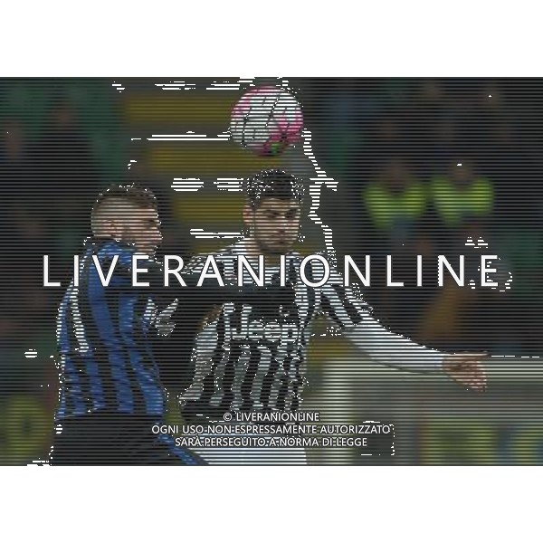 Coppa Italia TIM Cup 2015/2016 Semifinale Ritorno Milano - 02.03.2016 Inter-Juventus Nella Foto:morata alvaro e davide santon /Ph.Vitez-Ag. Aldo Liverani