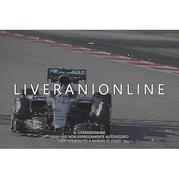 Nico Rosberg (GER) Mercedes AMG F1 W07 Hybrid. 02.03.2016. Formula One Testing, Day Two, Barcelona, Spain. Wednesday. ONLY ITALY-AG ALDO LIVERANI SAS