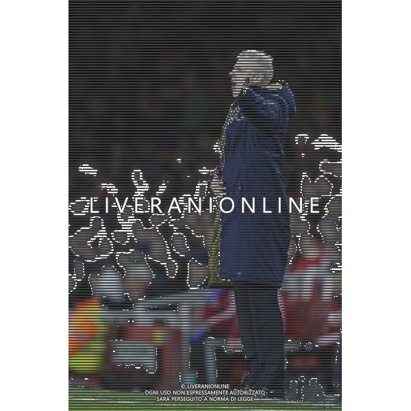 Arsenal manager Arsene Wenger reacts during the game Photographer Craig Mercer/CameraSport Football - Barclays Premiership - Arsenal v Swansea City - Wednesday 2nd March 2016 - Emirates Stadium - London © CameraSport - 43 Linden Ave. Countesthorpe. Leicester. England. LE8 5PG - Tel: +44 (0) 116 277 4147 - admin@camerasport.com - www.camerasport.com AG ALDO LIVERANI SAS ONLY ITALY