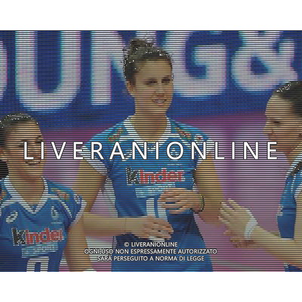 Campionato Serie A1 Master Group Sport - 22Â° giornata Busto Arsizio (VA) 2-03-2016 PalaYamamay Club Italia vs Imoco Volley Conegliano nella foto Anna Danesi (Club Italia) foto Roberto Garavaglia - ag. Aldo Liverani sas