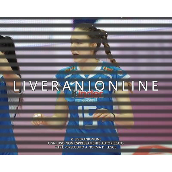 Campionato Serie A1 Master Group Sport - 22Â° giornata Busto Arsizio (VA) 2-03-2016 PalaYamamay Club Italia vs Imoco Volley Conegliano nella foto Beatrice Berti (Club Italia) foto Roberto Garavaglia - ag. Aldo Liverani sas