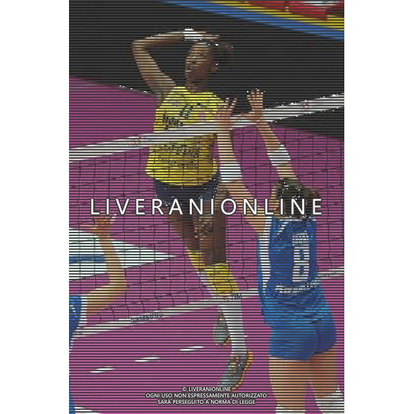 Campionato Serie A1 Master Group Sport - 22Â° giornata Busto Arsizio (VA) 2-03-2016 PalaYamamay Club Italia vs Imoco Volley Conegliano nella foto Megan Easy (Conegliano) foto Roberto Garavaglia - ag. Aldo Liverani sas