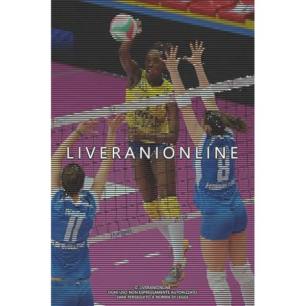 Campionato Serie A1 Master Group Sport - 22Â° giornata Busto Arsizio (VA) 2-03-2016 PalaYamamay Club Italia vs Imoco Volley Conegliano nella foto Megan Easy (Conegliano) foto Roberto Garavaglia - ag. Aldo Liverani sas