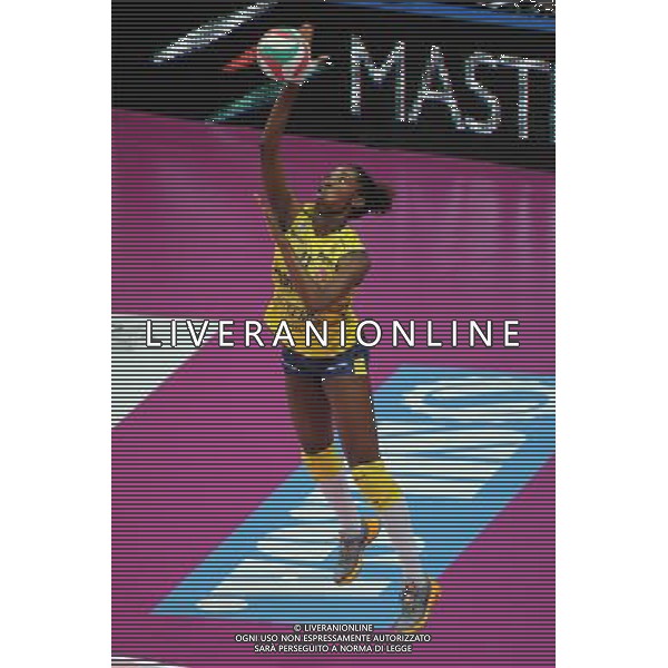 Campionato Serie A1 Master Group Sport - 22Â° giornata Busto Arsizio (VA) 2-03-2016 PalaYamamay Club Italia vs Imoco Volley Conegliano nella foto Megan Easy (Conegliano) foto Roberto Garavaglia - ag. Aldo Liverani sas