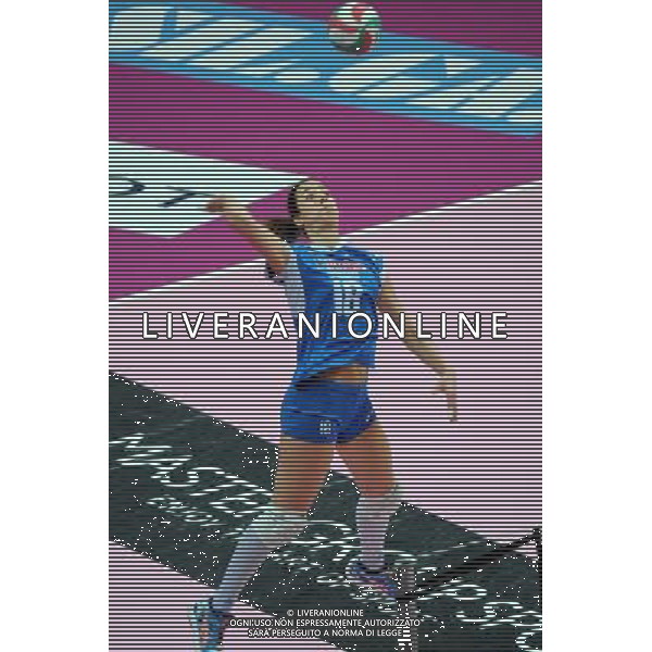 Campionato Serie A1 Master Group Sport - 22Â° giornata Busto Arsizio (VA) 2-03-2016 PalaYamamay Club Italia vs Imoco Volley Conegliano nella foto Elisa Zanette (Club Italia) foto Roberto Garavaglia - ag. Aldo Liverani sas