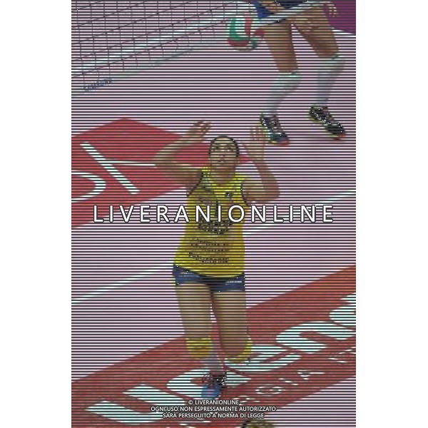 Campionato Serie A1 Master Group Sport - 22Â° giornata Busto Arsizio (VA) 2-03-2016 PalaYamamay Club Italia vs Imoco Volley Conegliano nella foto Alisha Glass (Conegliano) foto Roberto Garavaglia - ag. Aldo Liverani sas