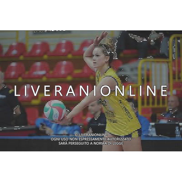 Campionato Serie A1 Master Group Sport - 22Â° giornata Busto Arsizio (VA) 2-03-2016 PalaYamamay Club Italia vs Imoco Volley Conegliano nella foto Kelsey Robinson (Conegliano) foto Roberto Garavaglia - ag. Aldo Liverani sas