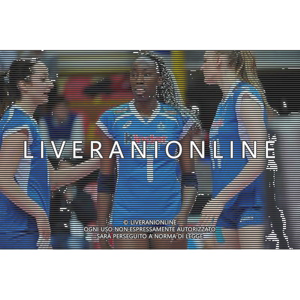 Campionato Serie A1 Master Group Sport - 22Â° giornata Busto Arsizio (VA) 2-03-2016 PalaYamamay Club Italia vs Imoco Volley Conegliano nella foto Paola Egonu (Club Italia) foto Roberto Garavaglia - ag. Aldo Liverani sas