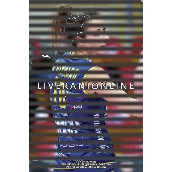 Campionato Serie A1 Master Group Sport - 22Â° giornata Busto Arsizio (VA) 2-03-2016 PalaYamamay Club Italia vs Imoco Volley Conegliano nella foto Monica De Gennaro (Conegliano) foto Roberto Garavaglia - ag. Aldo Liverani sas