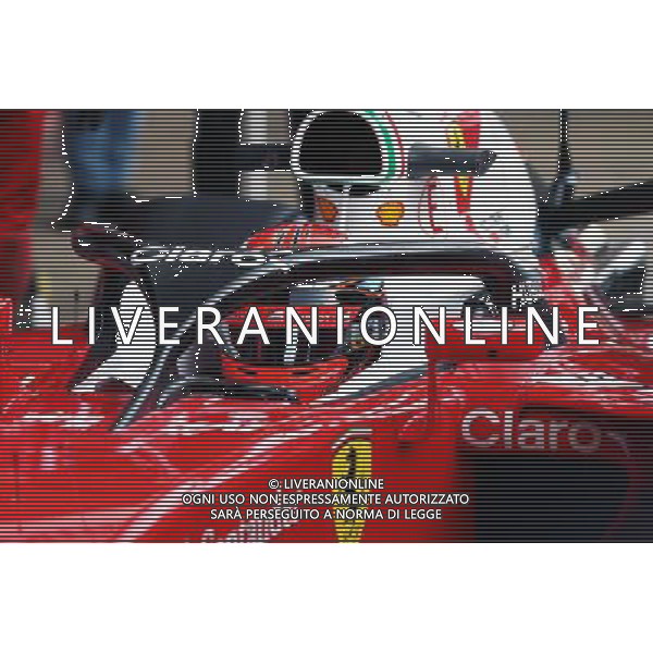 Kimi Raikkonen (FIN) Ferrari SF16-H running a cockpit cover. 03.03.2016. Formula One Testing, Day Three, Barcelona, Spain. Thursday. AG ALDO LIVERANI SAS ONLY ITALY