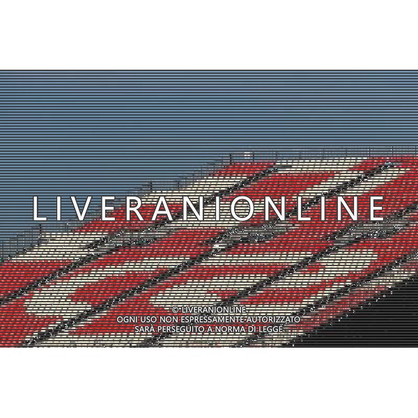 An empty grandstand. 04.03.2016. Formula One Testing, Day Four, Barcelona, Spain. Friday. / AGENZIA ALDO LIVERANI SAS - ITALY ONLY ERDITORIAL USE ONLY