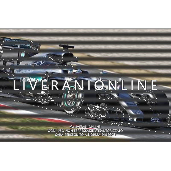 Lewis Hamilton (GBR) Mercedes AMG F1 W07 Hybrid. 04.03.2016. Formula One Testing, Day Four, Barcelona, Spain. Friday. / AGENZIA ALDO LIVERANI SAS - ITALY ONLY ERDITORIAL USE ONLY