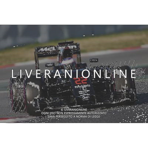 Jenson Button (GBR) McLaren MP4-31 running sensor equipment. 04.03.2016. Formula One Testing, Day Four, Barcelona, Spain. Friday. / AGENZIA ALDO LIVERANI SAS - ITALY ONLY ERDITORIAL USE ONLY