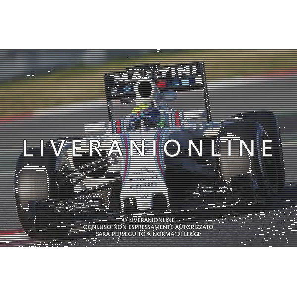 Felipe Massa (BRA) Williams FW38. 04.03.2016. Formula One Testing, Day Four, Barcelona, Spain. Friday. / AGENZIA ALDO LIVERANI SAS - ITALY ONLY ERDITORIAL USE ONLY