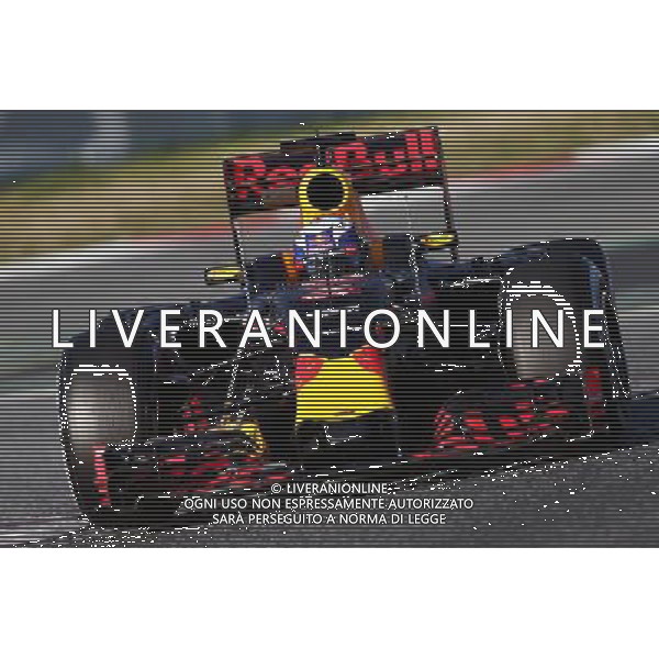 Daniel Ricciardo (AUS) Red Bull Racing RB12. 04.03.2016. Formula One Testing, Day Four, Barcelona, Spain. Friday. / AGENZIA ALDO LIVERANI SAS - ITALY ONLY ERDITORIAL USE ONLY