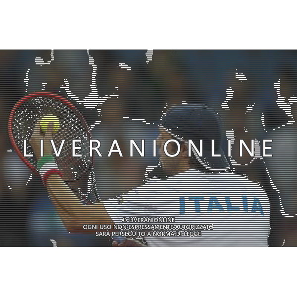 Coppa Davis, Italia vs Svizzera, primo turno del gruppo mondiale Davis Cup BNP Paribas, Lorenzi vs Chiudinelli, 04/03/2016, nella foto: LORENZI PAOLO ©Claudio Zamagni/Agenzia Aldo Liverani s.a.s. / AGENZIA ALDO LIVERANI SAS