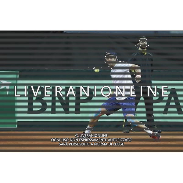 Coppa Davis, Italia vs Svizzera, primo turno del gruppo mondiale Davis Cup BNP Paribas, Lorenzi vs Chiudinelli, 04/03/2016, nella foto: LORENZI PAOLO ©Claudio Zamagni/Agenzia Aldo Liverani s.a.s. / AGENZIA ALDO LIVERANI SAS