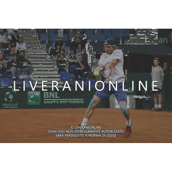 Coppa Davis, Italia vs Svizzera, primo turno del gruppo mondiale Davis Cup BNP Paribas, Lorenzi vs Chiudinelli, 04/03/2016, nella foto: LORENZI PAOLO ©Claudio Zamagni/Agenzia Aldo Liverani s.a.s. / AGENZIA ALDO LIVERANI SAS